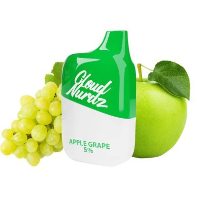 پاد یکبار مصرف 4500 پاف کلودنوردز سیب انگور | Disposable CLOUD NURDZ Apple Grape