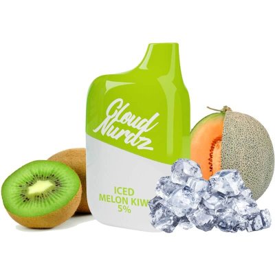 پاد یکبار مصرف 4500 پاف کلودنوردز كيوي طالبي یخ | Disposable CLOUD NURDZ kiwi melon ICE
