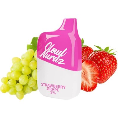 پاد یکبار مصرف 4500 پاف کلودنوردز انگور توت فرنگی | Disposable CLOUD NURDZ GRAPE STRAWBERRY