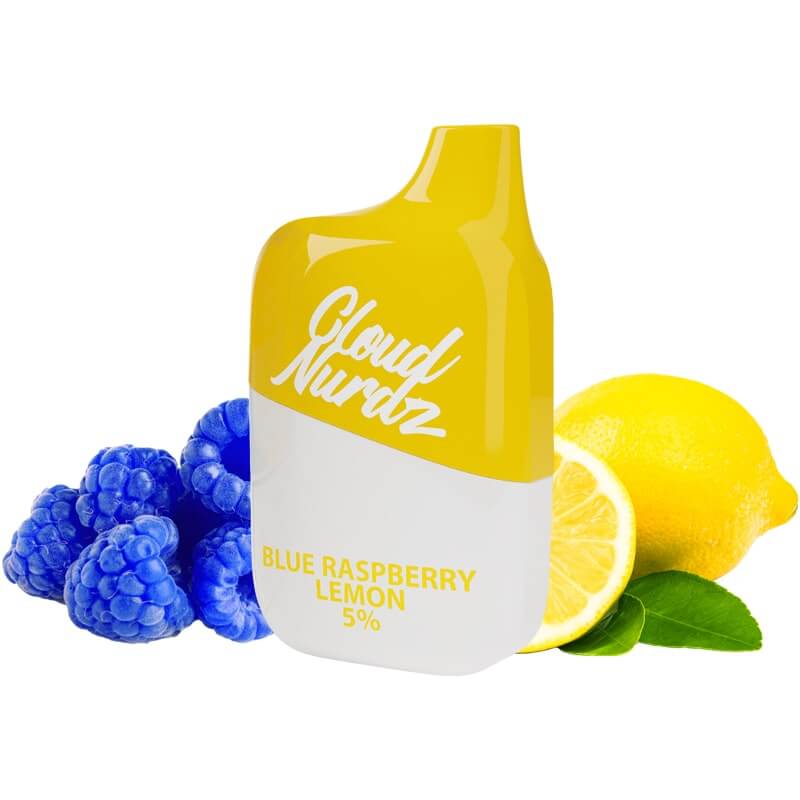 پاد یکبار مصرف 4500 پاف کلودنوردز تمشک آبی لیمو | Disposable CLOUD NURDZ Blue Raspberry Lemon