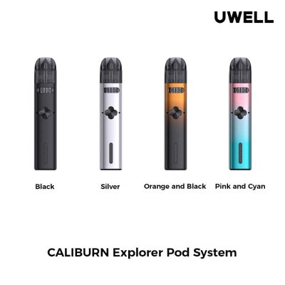 پاد سیستم کالیبرن اکسپلورر | Uwell Caliburn Explorer Pod System Kit