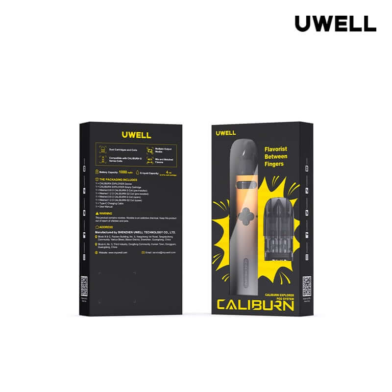 پاد سیستم کالیبرن اکسپلورر | Uwell Caliburn Explorer Pod System Kit