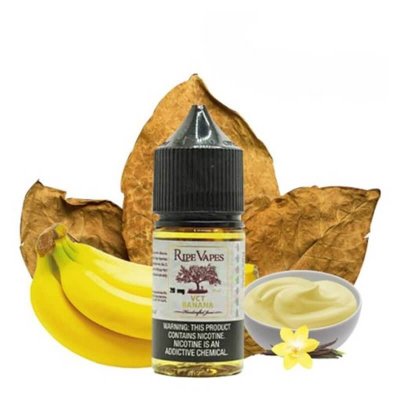 سالت تنباکو وانیل موز رایپ ویپ | Ripe Vapes Vct Banana